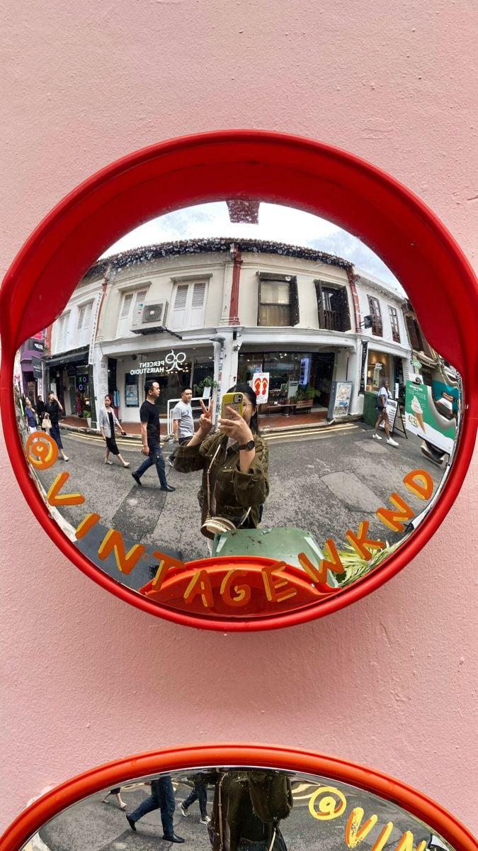 Garage mirror