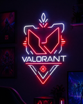 Valorant Neon Sign